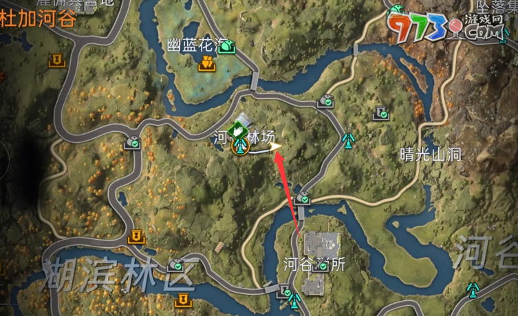 《星球：重启》黄花风铃木位置一览