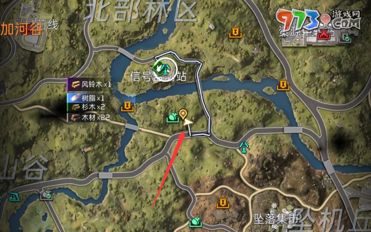 《星球：重启》黄花风铃木位置一览