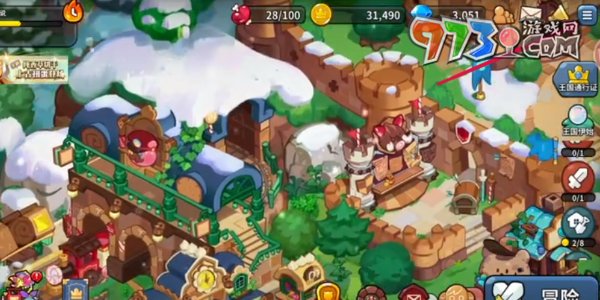 《冲呀！饼干人：王国》重置等级方法