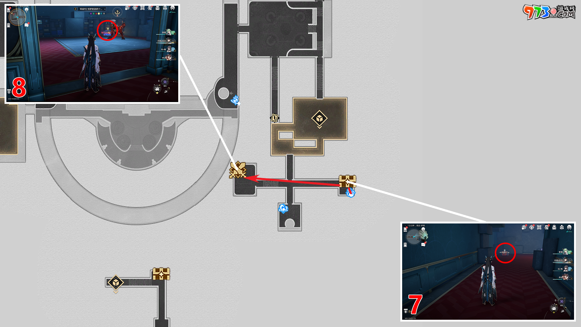 《崩坏星穹铁道》2.0白日梦酒店梦境全宝箱收集攻略