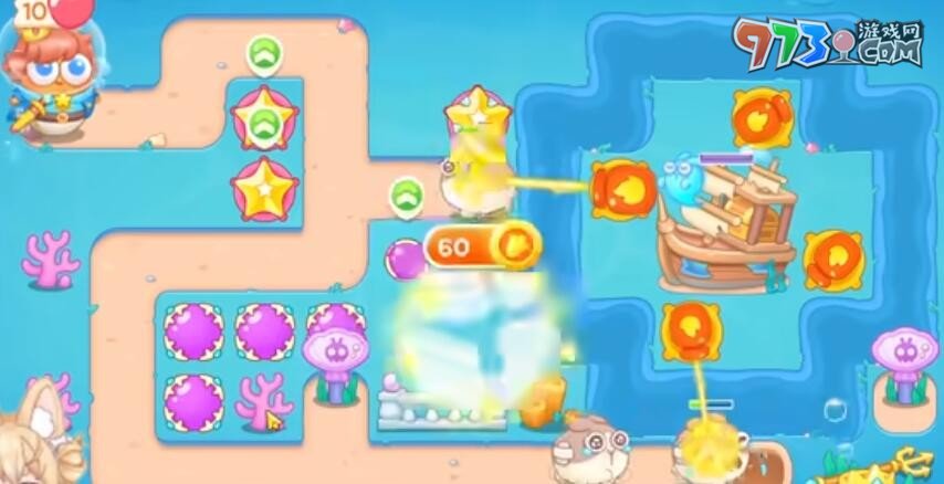 《保卫萝卜4》海的闺女第85关攻略