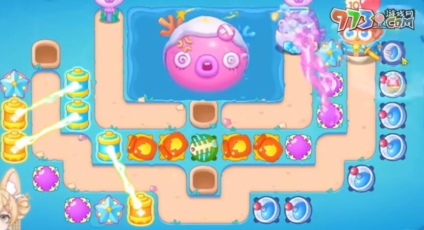 《保卫萝卜4》海的闺女第90关攻略