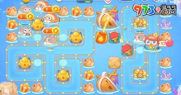 《保卫萝卜4》海的闺女第25关攻略