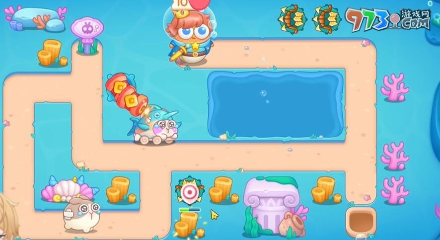 《保卫萝卜4》海的闺女第32关攻略