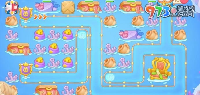 《保卫萝卜4》海的闺女第34关攻略