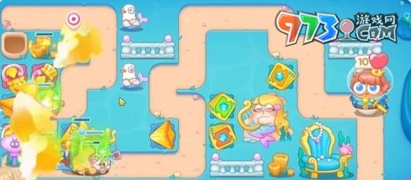 《保卫萝卜4》海的闺女第36关攻略