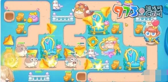 《保卫萝卜4》海的闺女第36关攻略