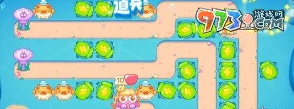 《保卫萝卜4》海的闺女第39关攻略