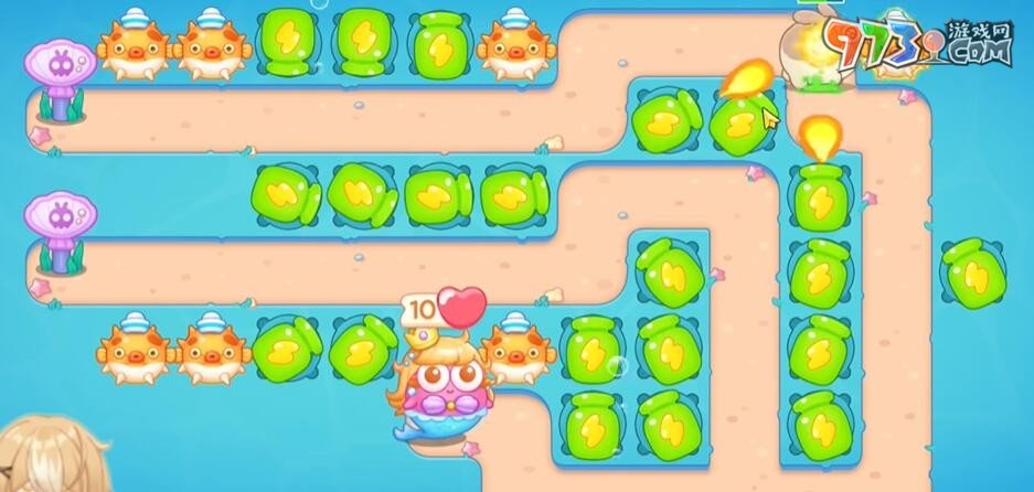 《保卫萝卜4》海的闺女第39关攻略