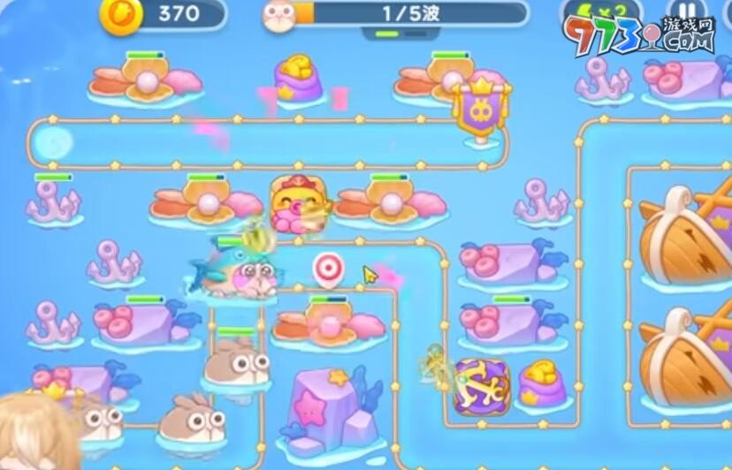 《保卫萝卜4》海的闺女第45关攻略