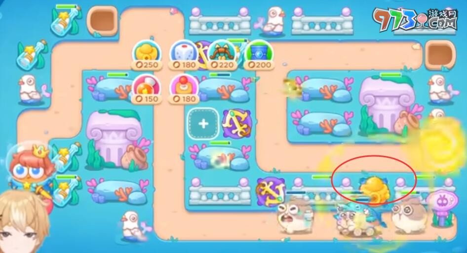 《保卫萝卜4》海的闺女第45关攻略