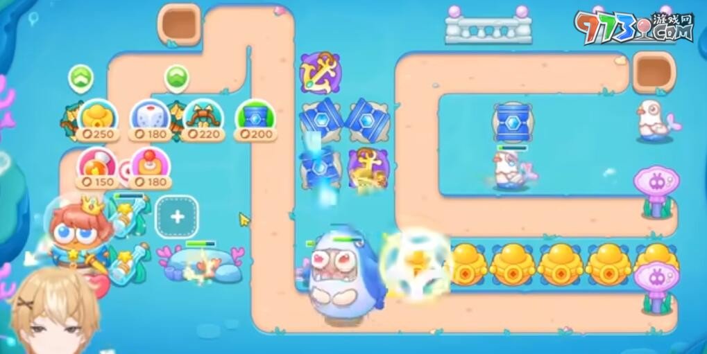 《保卫萝卜4》海的闺女第45关攻略