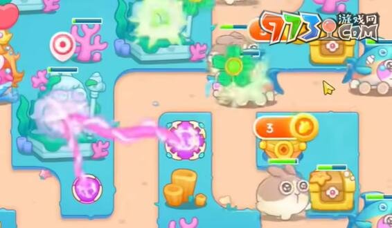 《保卫萝卜4》海的闺女第46关攻略