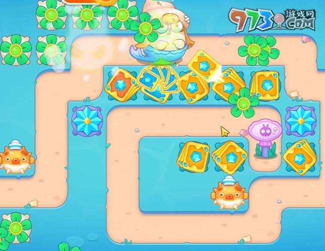 《保卫萝卜4》海的闺女第48关攻略