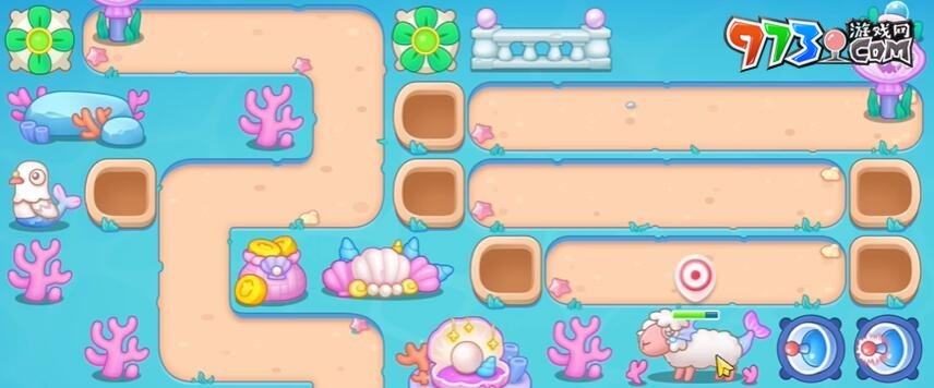 《保卫萝卜4》海的闺女第49关攻略