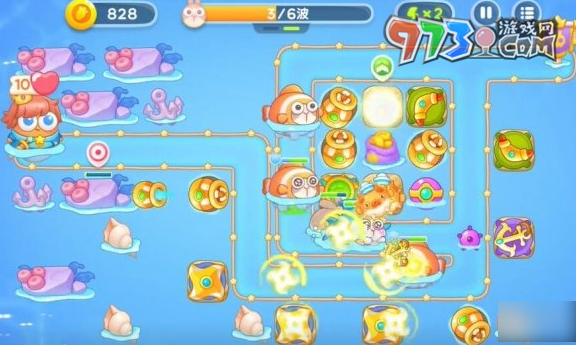 《保卫萝卜4》海的闺女第50关攻略