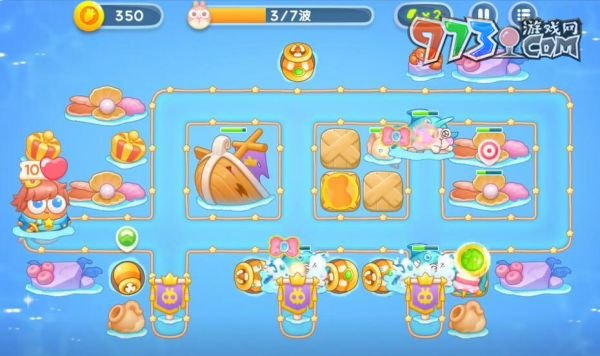 《保卫萝卜4》海的闺女第52关攻略