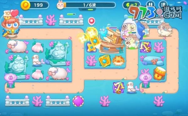 《保卫萝卜4》海的闺女第54关攻略