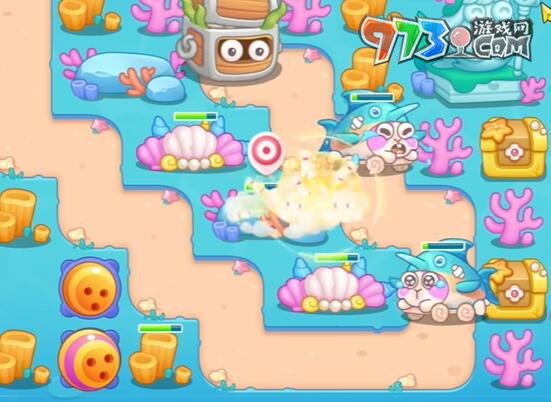 《保卫萝卜4》海的闺女第55关攻略