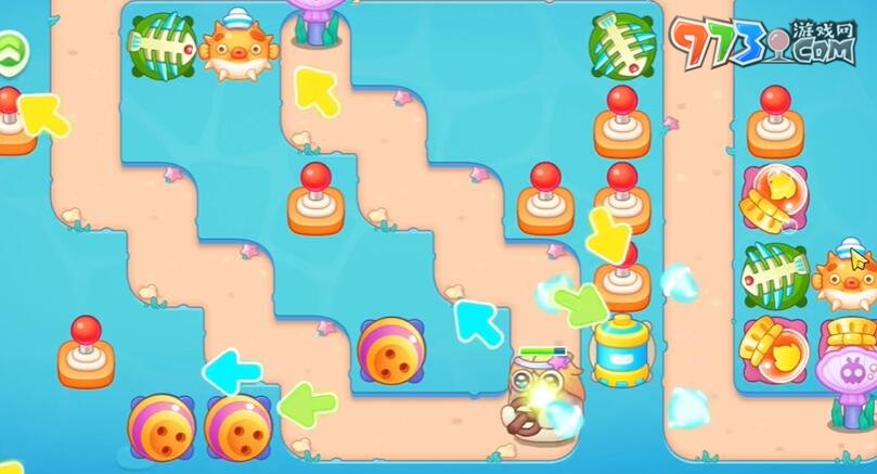 《保卫萝卜4》海的闺女第55关攻略