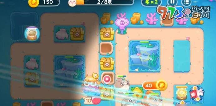 《保卫萝卜4》海的闺女第58关攻略