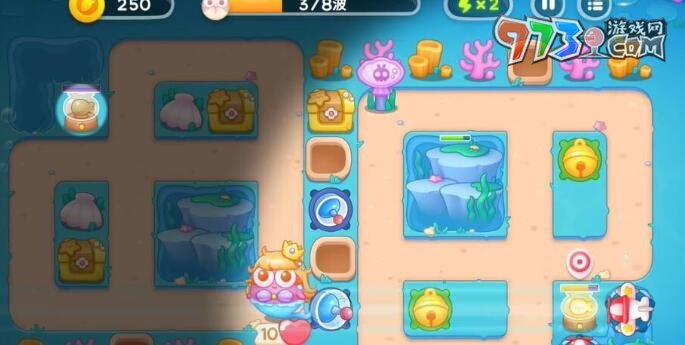 《保卫萝卜4》海的闺女第58关攻略