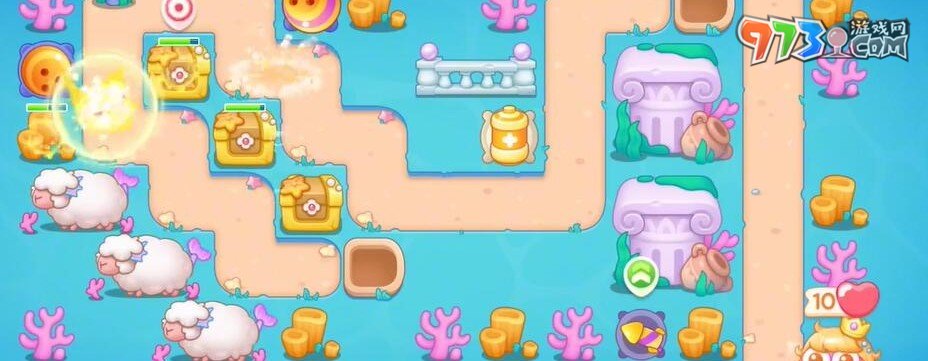 《保卫萝卜4》海的闺女第59关攻略