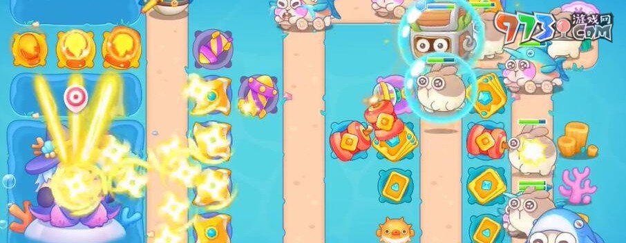 《保卫萝卜4》海的闺女第60关攻略