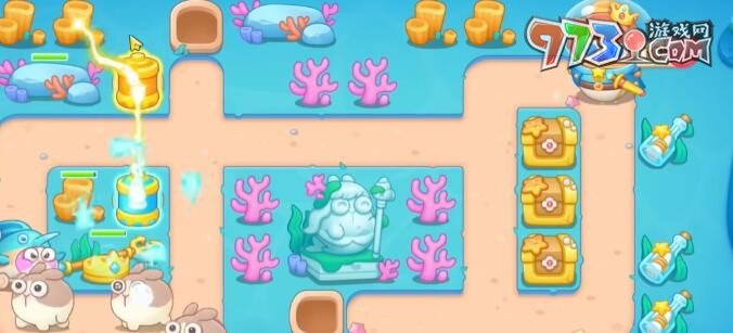 《保卫萝卜4》海的闺女第61关攻略