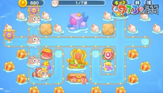 《保卫萝卜4》海的闺女第62关攻略