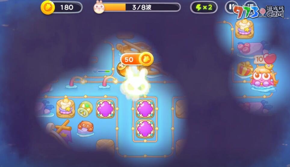 《保卫萝卜4》海的闺女第67关通关攻略