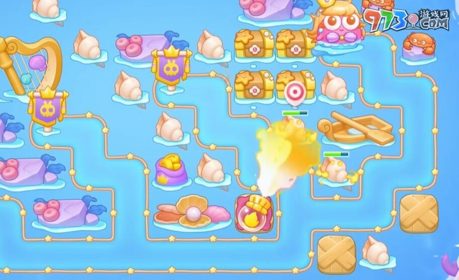 《保卫萝卜4》海的闺女第68关通关攻略