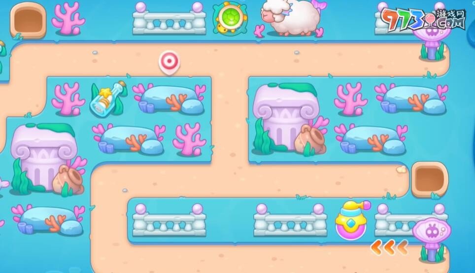 《保卫萝卜4》海的闺女第73关通关攻略