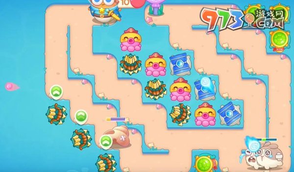 《保卫萝卜4》海的闺女第91关通关攻略