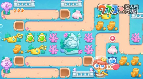 《保卫萝卜4》海的闺女第92关通关攻略