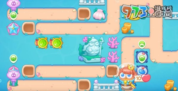 《保卫萝卜4》海的闺女第92关通关攻略