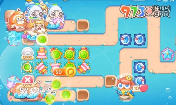 《保卫萝卜4》海的闺女第92关通关攻略