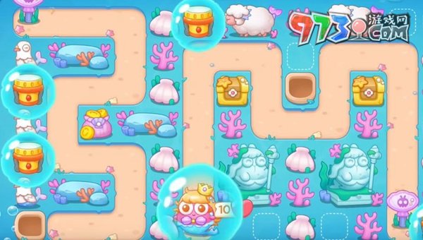 《保卫萝卜4》海的闺女第99关通关攻略