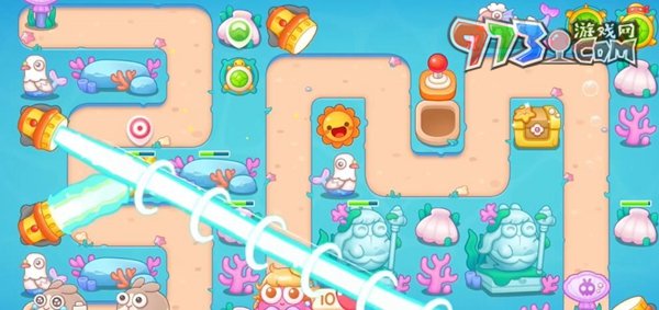 《保卫萝卜4》海的闺女第99关通关攻略