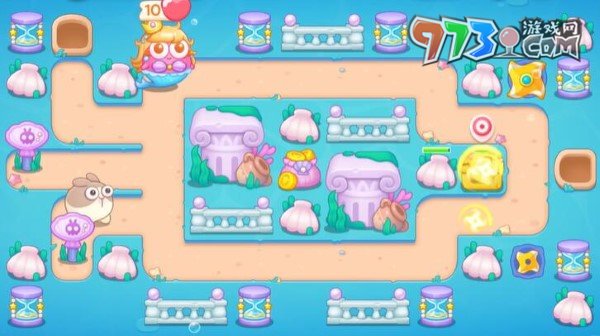 《保卫萝卜4》海的闺女第111关通关攻略