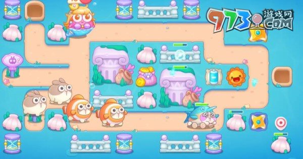 《保卫萝卜4》海的闺女第111关通关攻略