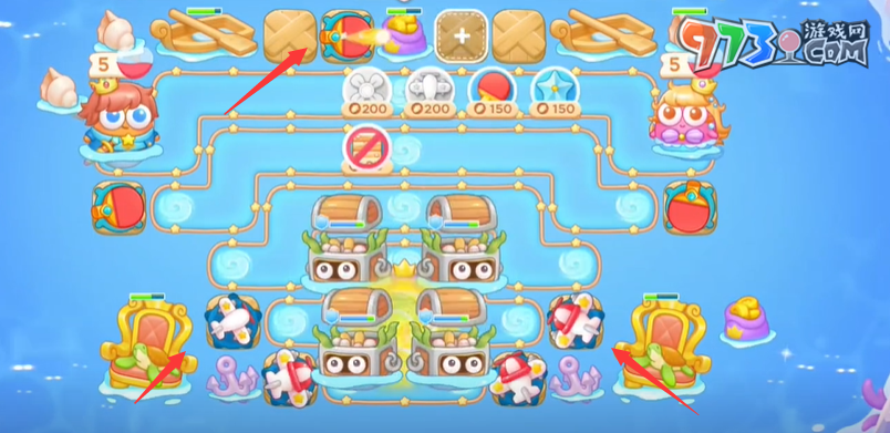 《保卫萝卜4》海的闺女第115关通关攻略