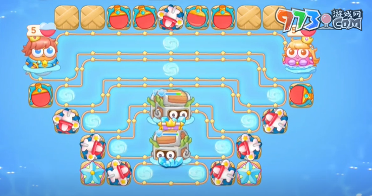 《保卫萝卜4》海的闺女第115关通关攻略