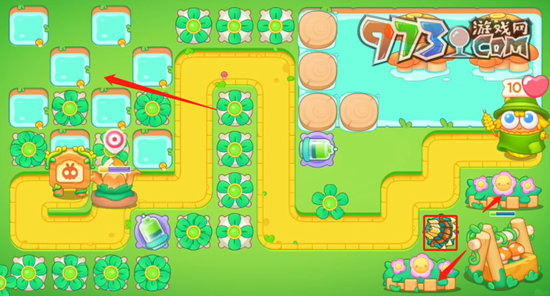 《保卫萝卜4》头等大事第8关通关攻略