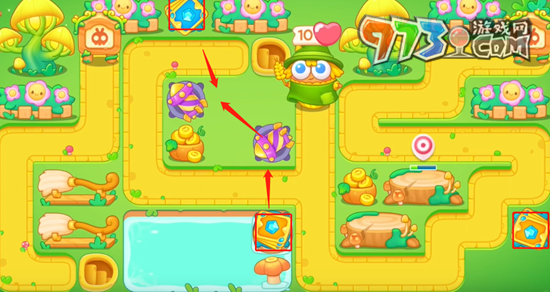 《保卫萝卜4》头等大事第9关通关攻略