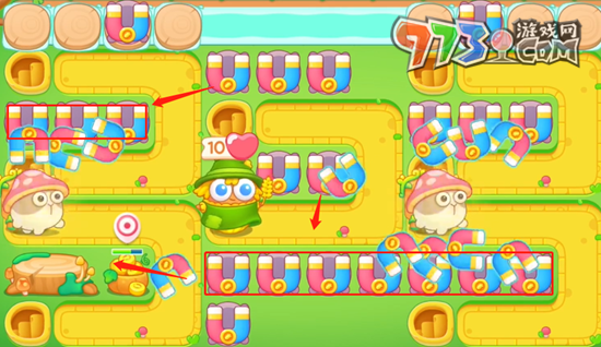 《保卫萝卜4》头等大事第10关通关攻略