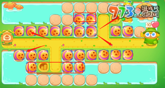 《保卫萝卜4》头等大事第13关通关攻略