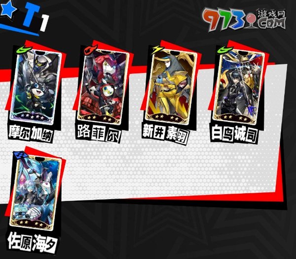 《P5X手游》角色强度节奏榜一览