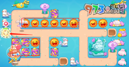 《保卫萝卜4》嗨钓度假岛第11关通关攻略