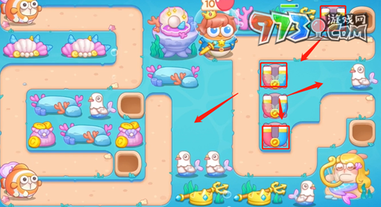 《保卫萝卜4》嗨钓度假岛第13关通关攻略